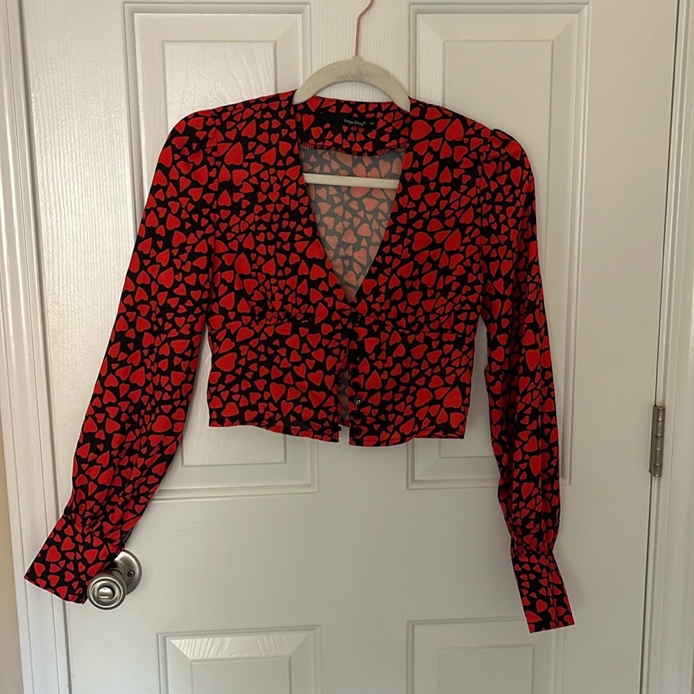 Plunge shirt